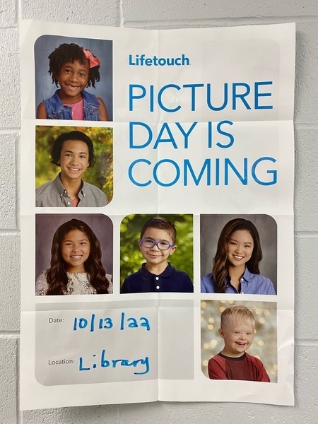 Picture day is 10/13/22
